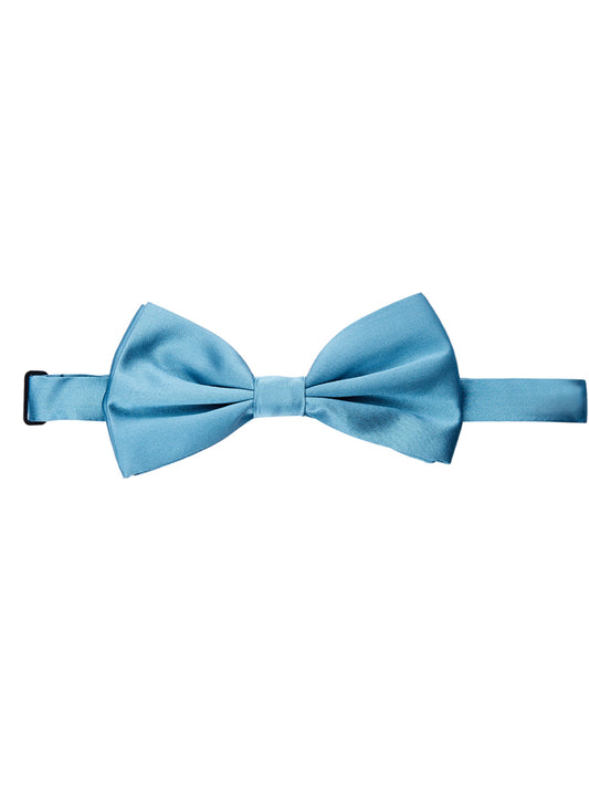 Dolce & Gabbana Blue Avio Silk Bow Tie