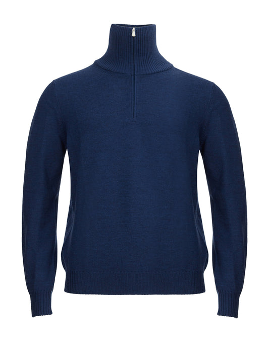 Gran Sasso Blue Mo<tc>Ck</tc> Turtlene<tc>Ck</tc> Wool Sweater