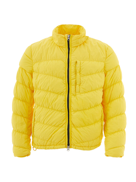 Woolrich Yellow Quilted Jacket