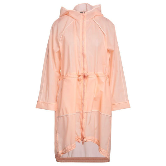 Elisabetta Franchi Pink Polyethylene Jackets & Coat