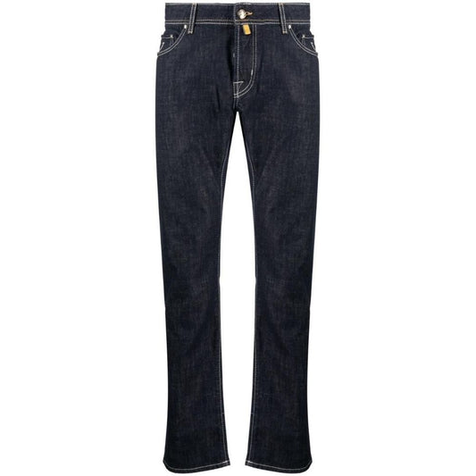 <tc>Jacob Cohen</tc> Blue Cotton Jeans & Pant