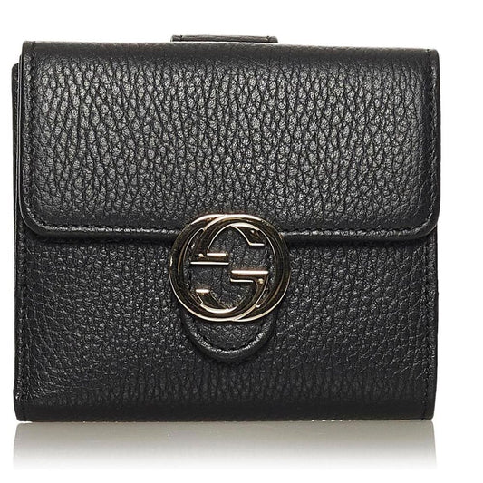 Gucci Elegant Bifold Leather Wallet with Coin Purse