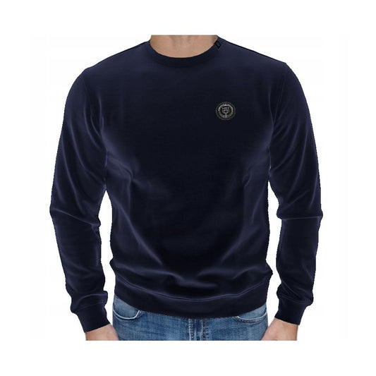 <tc>Plein Sport</tc> Blue Cotton Sweater