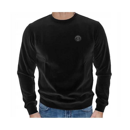 <tc>Plein Sport</tc> Black Cotton Sweater