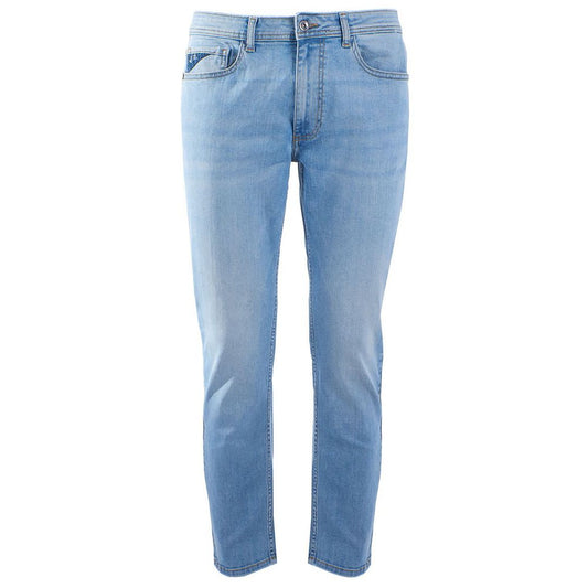 <tc>Yes Zee</tc> Light Blue Cotton Jeans & Pants