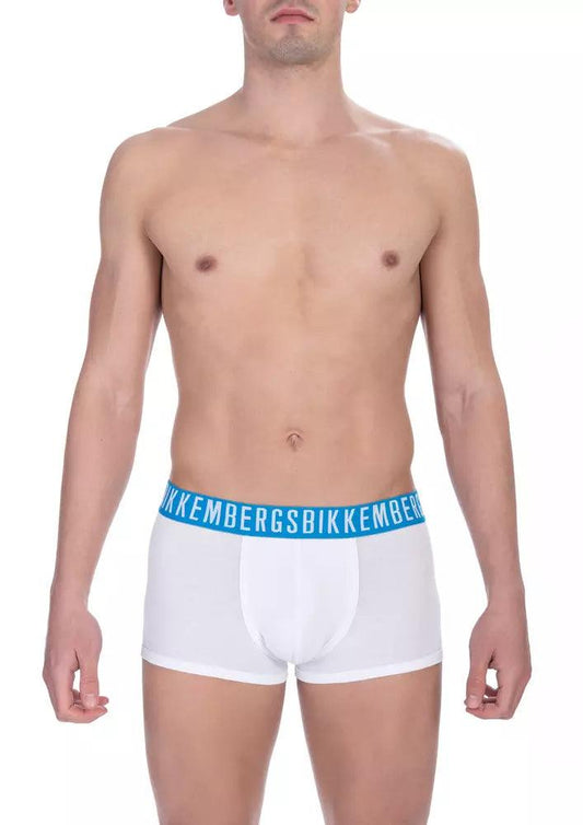 Bikkembergs White Cotton Underwear - Kechiq Concept Boutique