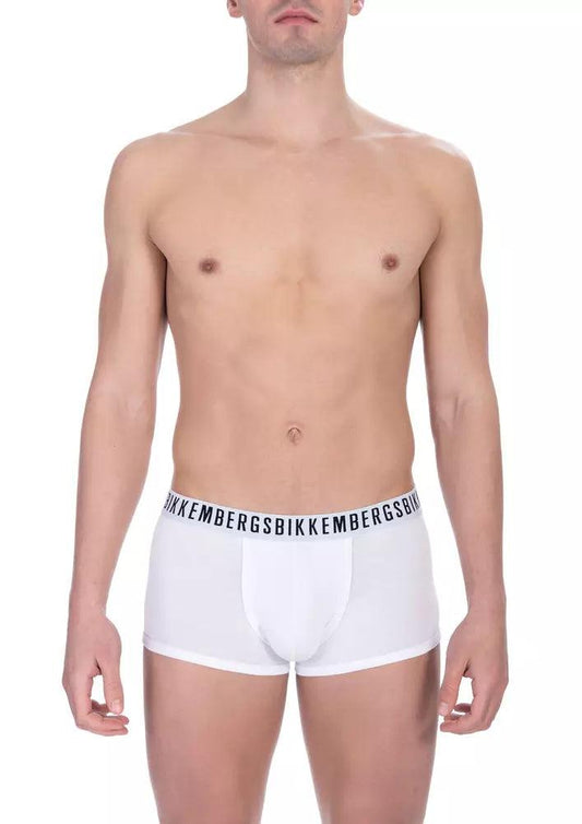 Bikkembergs White Cotton Underwear - Kechiq Concept Boutique