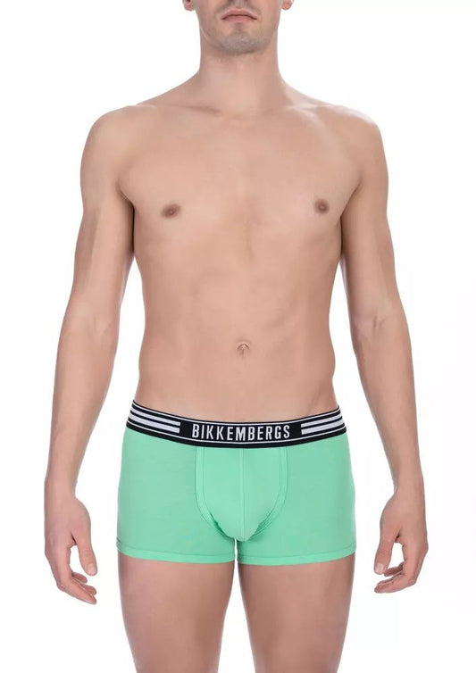 Bikkembergs Green Cotton Underwear