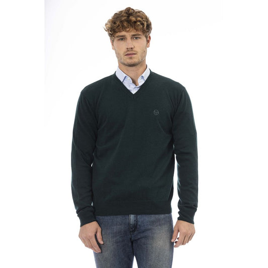 <tc>Sergio Tacchini</tc> Green Wool Sweater